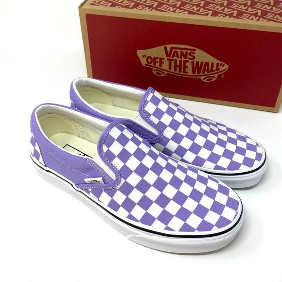 VANS Classic Slip-On Violet Purple Men’s Size Textile Low Top VN0A38F7VLX - Picture 7 of 10